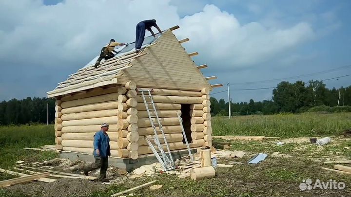 Бригада строителей - дома, бани, гаражи, веранды