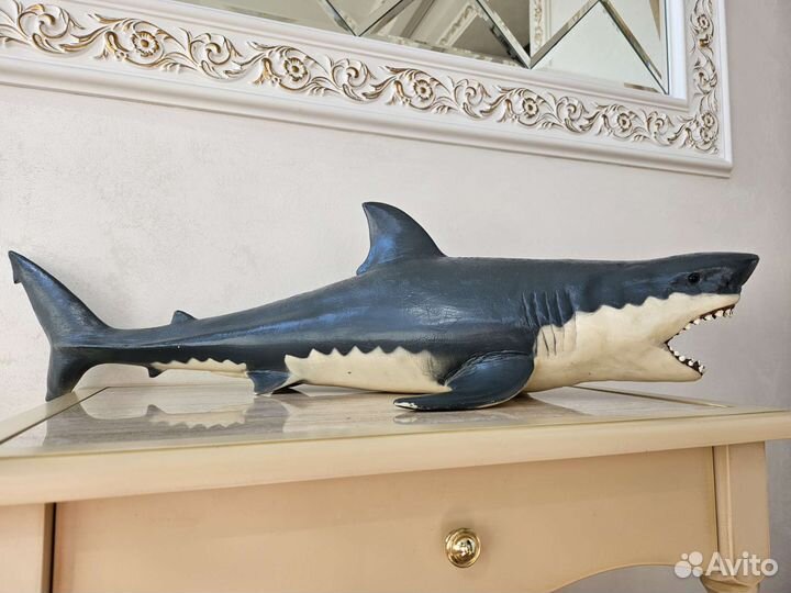 Акула большая 62см Дисней твёрдая резина