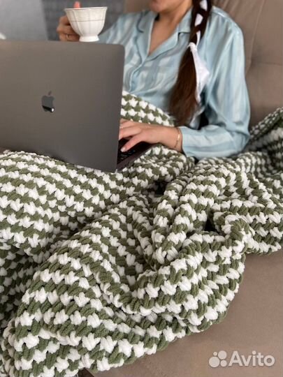 Детский плед ручной работы