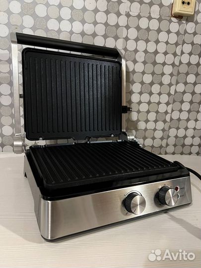 Гриль электрический новый