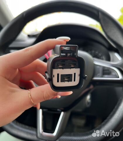 Разъем фишка для резистора вентилятора Kia Hyundai