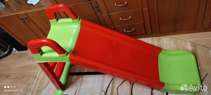 Детская горка пластиковая бу