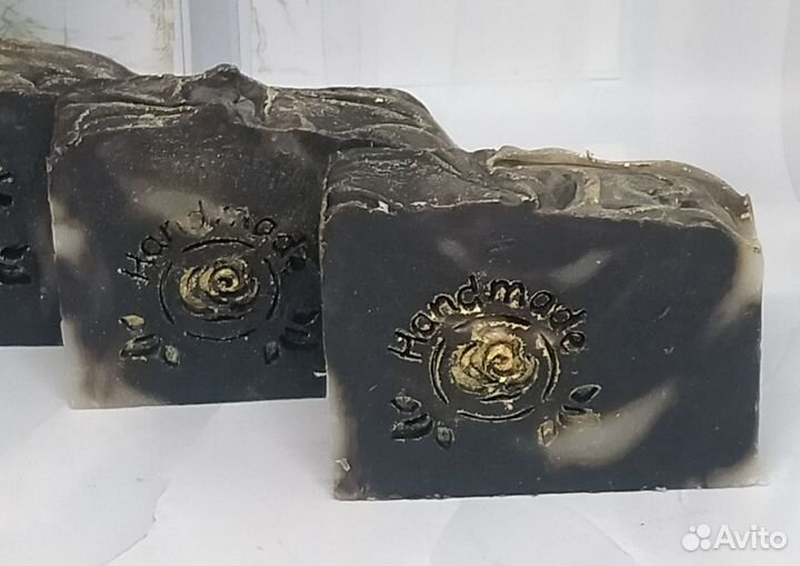 Дегтярное мыло ручной работы