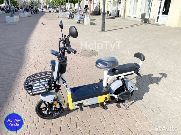 Электроскутер Sky Way Panda 2024г. новый