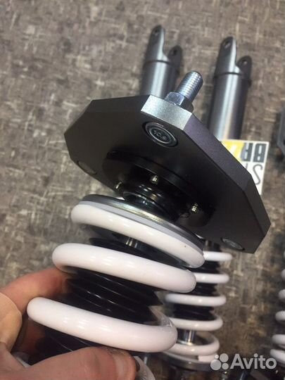 Винтовая подвеска койловер SB Chevrolet CorvetteC6