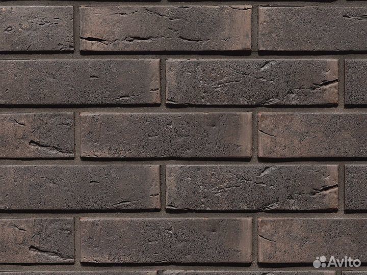 Кирпич облицовочный Мангейм Шварц 0.7нф