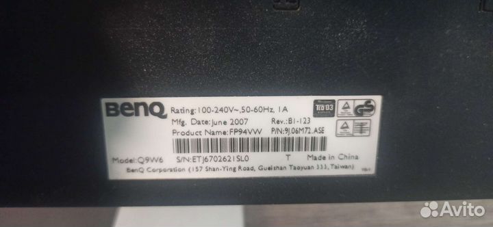Монитор benq