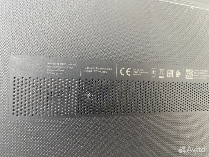 Ноутбук HP Laptop15-bw083ur(amd9-9420,HDD500,озу6)