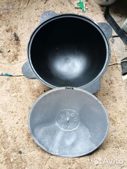 Чугунный казан 10 литров