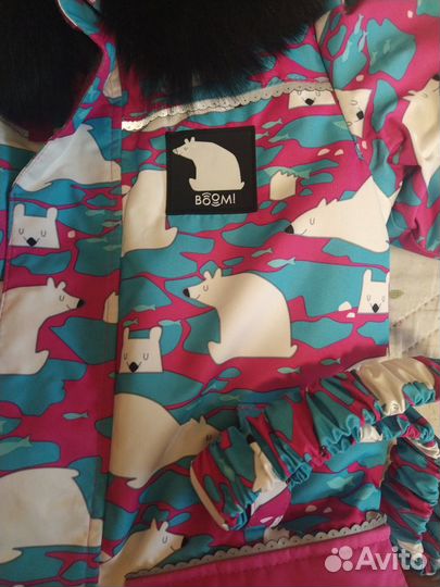 Зимний комбинезон для девочки