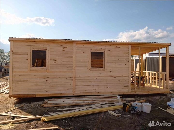 Бытовка / хозблок деревянная от производителя