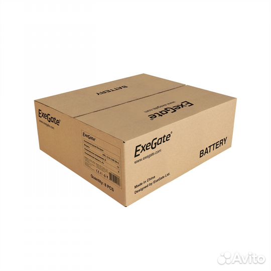 Аккумуляторная батарея ExeGate HRL 12-9 (12V 9Ah 1