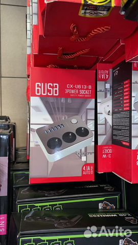 Сетевой фильтр 2 usb 2.1 cx-u214