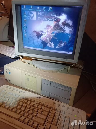 Ретро компьютер HP vectra
