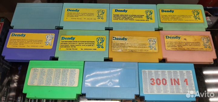 Картриджи Dendy