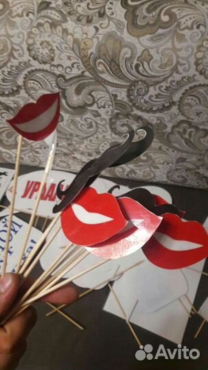 Атрибутика для фотосессии на свадьбу