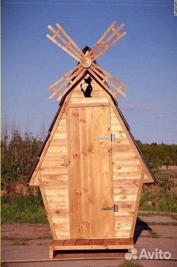 Дачный туалет с установкой Ю101