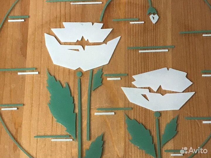 Тарелка d 31,5 см, стекло 70-е годы