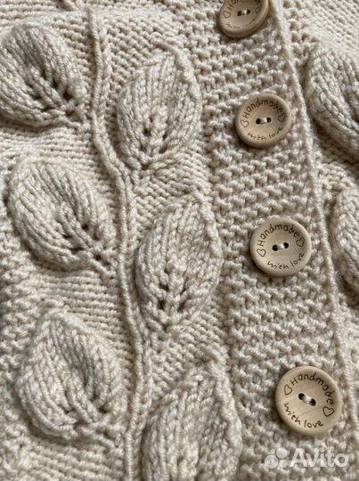 Вязаный комбинезон с 0 до 4 мес