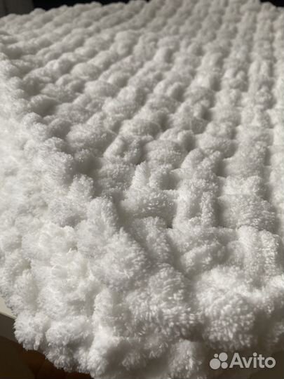Плед вязаный alize puffy 90*100