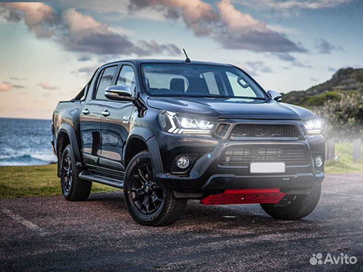 G02-0281 передние фары Тойота Хайлюкс “full LED”