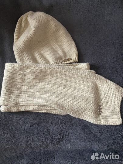 Шарф с шапкой