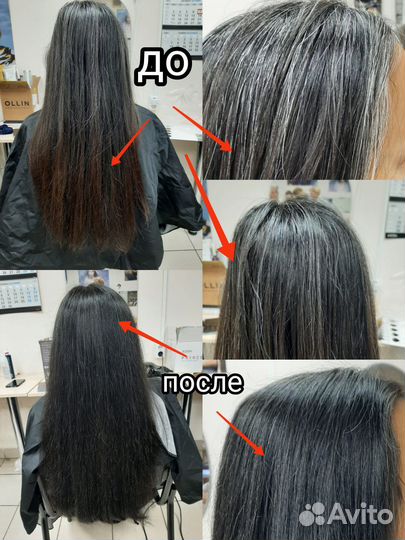 Стрижки, окрашивания, прически