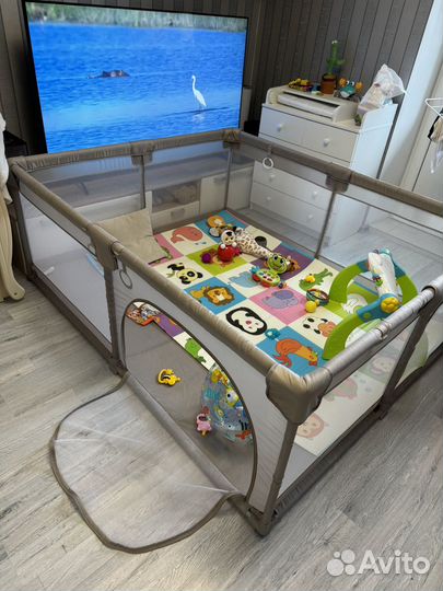 Манеж игровой babycare rancho