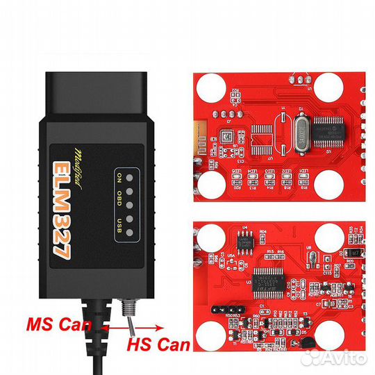 Автосканер ELM 327 forscan