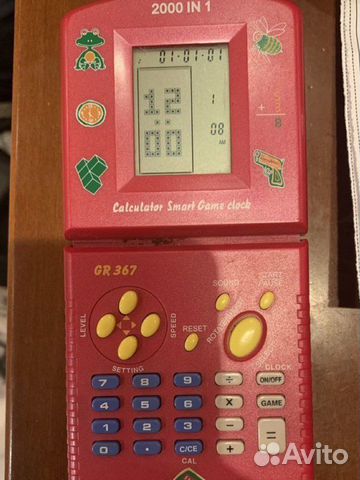 Тетрис 2000 in 1 Calculator Smart Game clock
