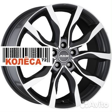 MAK Highlands 8.5x20 5x127 ET50 Dia71.6 Black Mirr