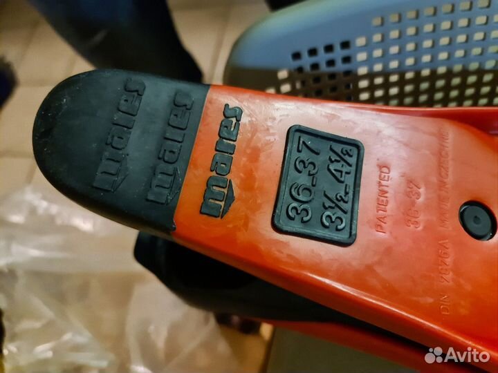 Ласты Mares для плавания 36-37. Удобные