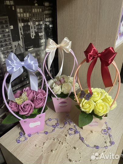 Букеты мыльные