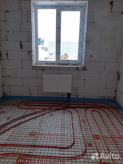 Отопление Монтаж теплых полов Монтаж отопления