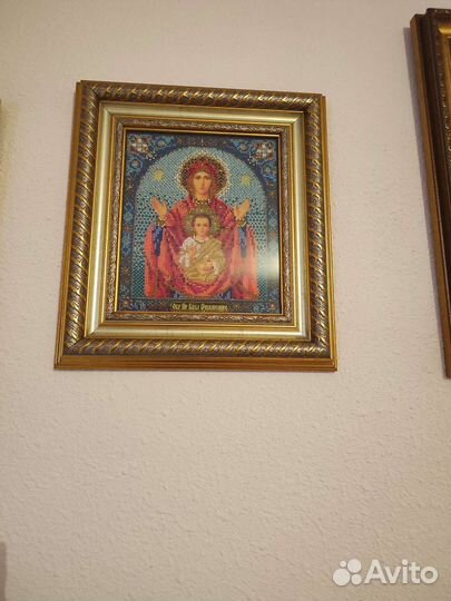 Иконы вышитые бисером