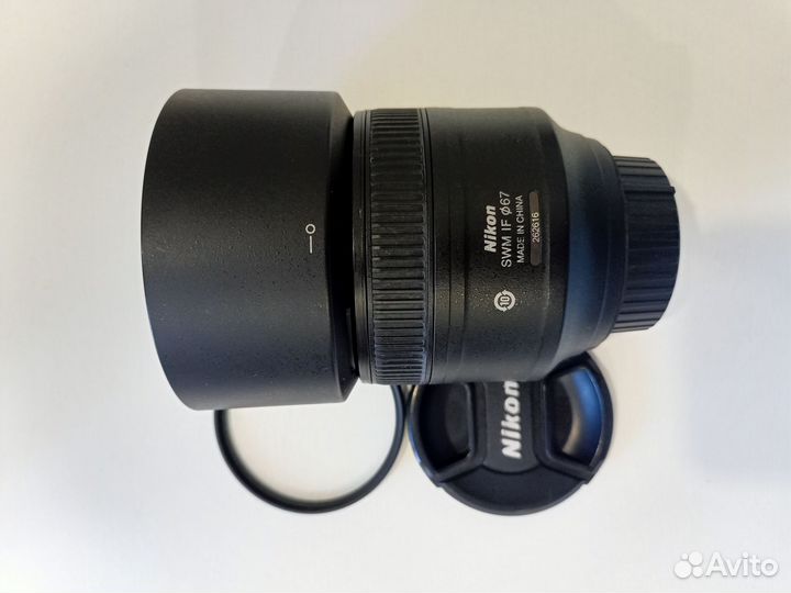 Объектив nikon 85mm f 1.8g