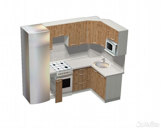 Кухня угловая