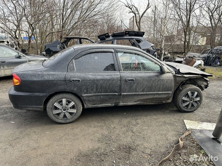 Kia spectra 1,6 МКПП в разборе