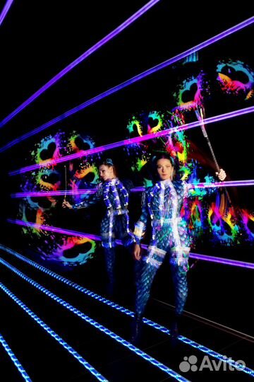 Световое/фаер шоу/Ангелы на свадьбу /выпускной