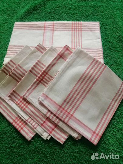 Скатерть лен СССР новая