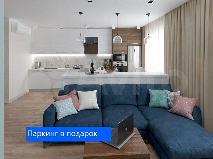 4-к. квартира, 81,7 м², 6/13 эт.