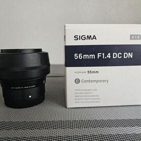 Объектив Sigma 56mm F1,4 DC DN Sony E