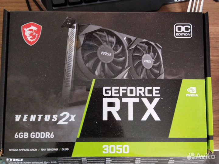Rtx3050 видеокарта