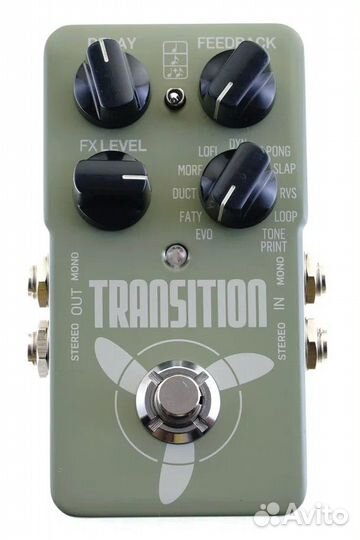 Педаль дилей TC Electronic Transition Delay