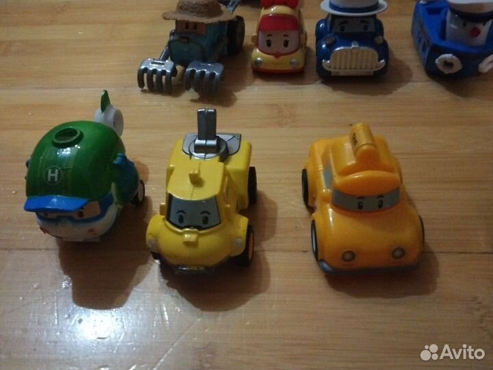 Робокар полли база +машинки