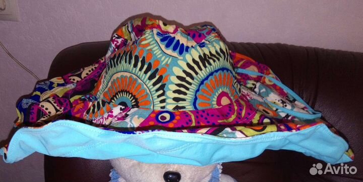 Шляпа пляжная двусторонняя, Вьетнам, хлопок 100