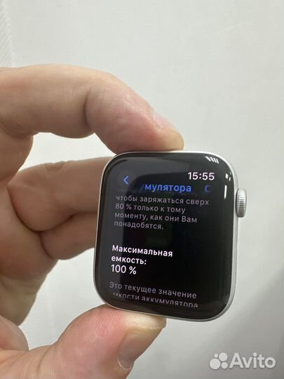 Apple watch SE 2, 44mm, 100 акб, гарантия