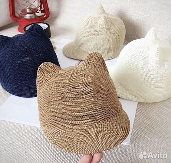 Кепка плетеная детская 50-52