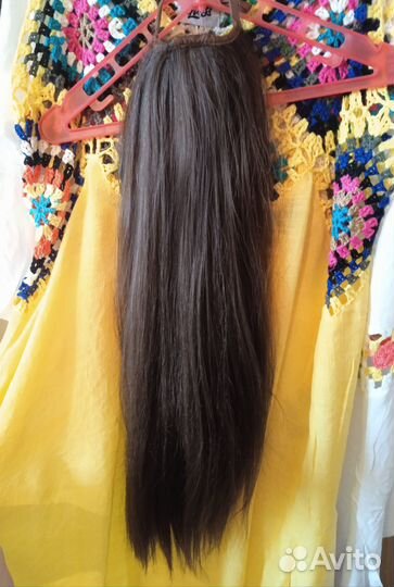 Хвост шиньон на крабе