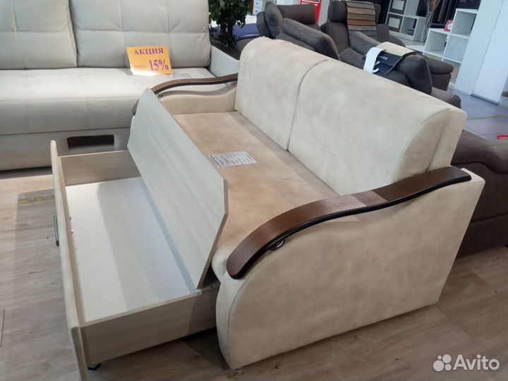 Прямой диван, диван кровать, А1-3-мд